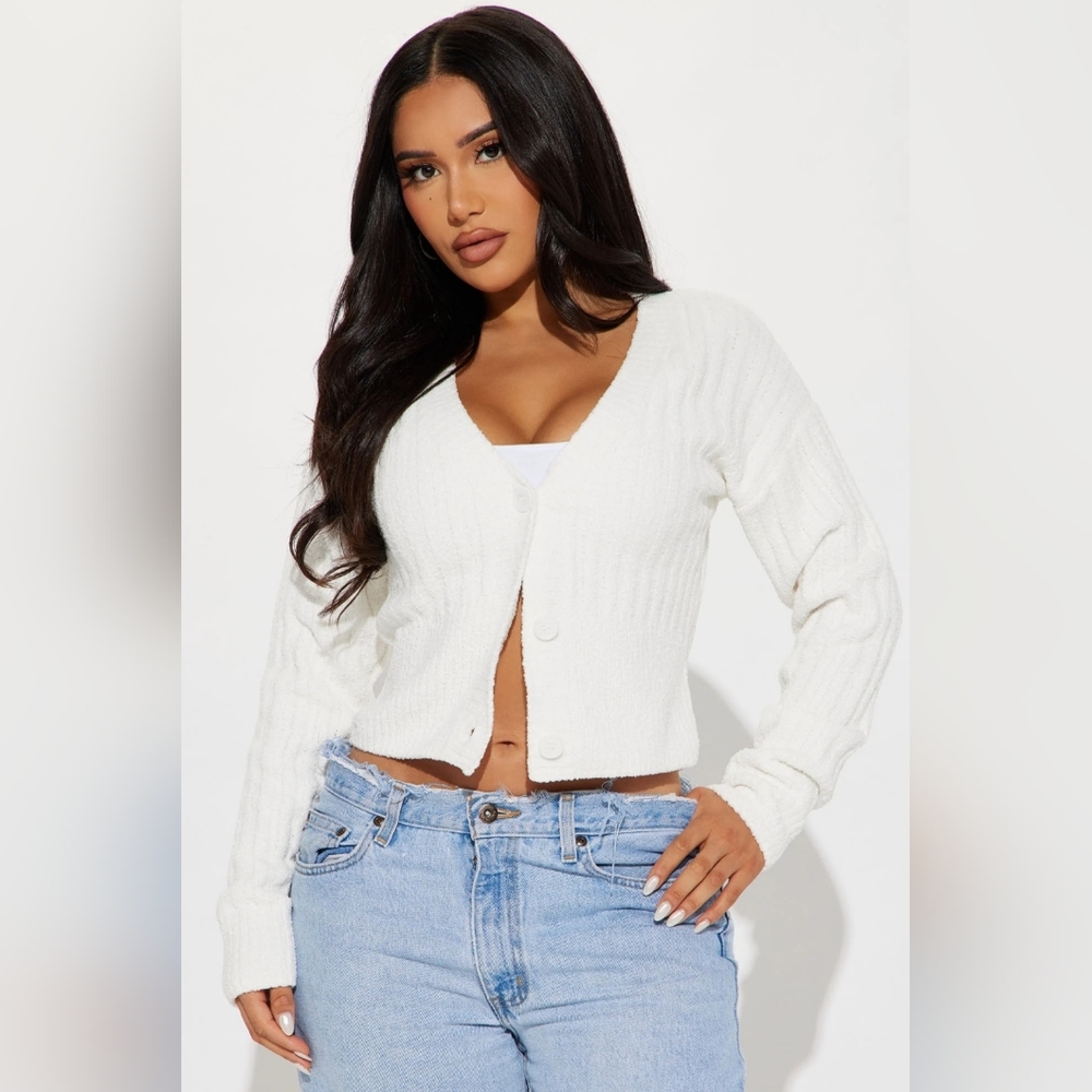 💜Ivory Midi Cardigan💜